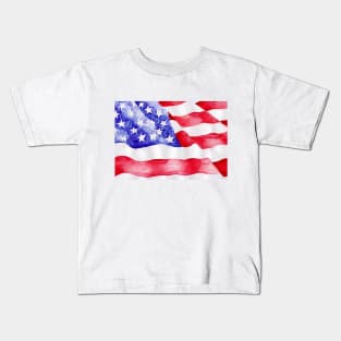 American flag Kids T-Shirt